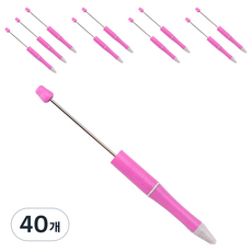 탑피아 DIY 꾸미기 볼펜 1.0mm, TYPE86, 40개