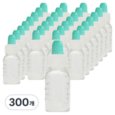 신도공업 PET 딱딱이 짧은마개 일회용 물약병 12ml, 300개