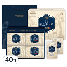 SAMSUNG PHARM 發酵紅地蔘+購物袋, 50ml, 40個