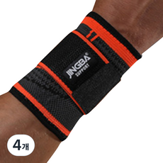 생각나래 손목 보호대 오렌지, 4개