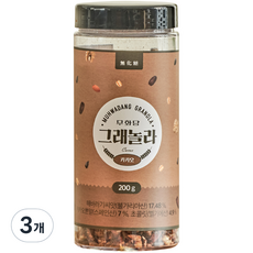 무화당 그래놀라 카카오, 200g, 3개
