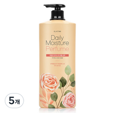 엘라스틴 데일리 모이스처 퍼퓸 샴푸 플로럴 프루티향, 5개, 1.1L
