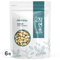 去皮蓮子, 500g, 6個