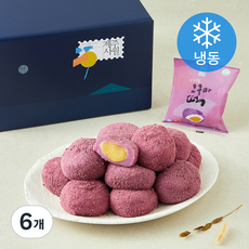제주사월 자색고구마떡 30개입 (냉동), 1.8kg, 6개
