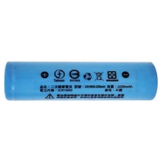 iNeno 艾耐諾 18650高強度鋰電池 2200mAh 3.7V, 1個, 1入