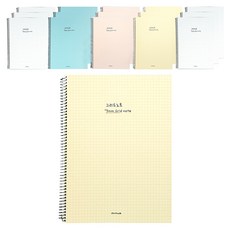 方格筆記本 5mm 23-5823, 隨機出貨, 16個