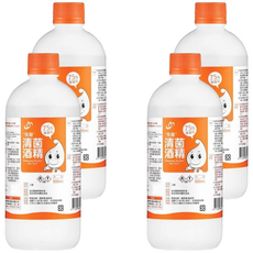 生發 清菌酒精75%, 500ml, 4瓶