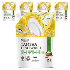 탐사 주방세제 리필, 2L, 5개