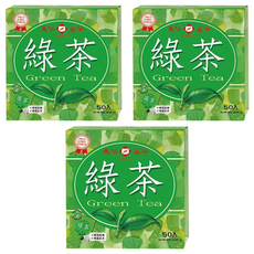 天仁茗茶 綠茶, 2g, 50包, 3盒