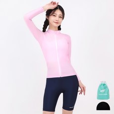 aquatica 女款防曬拉鍊上衣 AQAWJP23003 + 短褲 AQAWLE23005 套裝