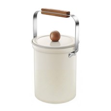 WAGENSTEIGER 304不鏽鋼廚餘桶 3L 米色, 1個