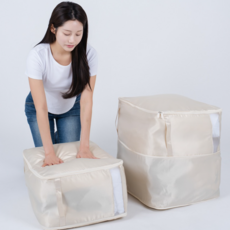 TaeLeA 瞬間壓縮棉被收納袋, 2個, 1入