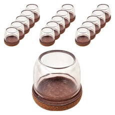 Modernholic Q彈餐椅椅腳保護套 圓形 透明, 16個