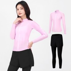 aquatica 女款 only one 拉鍊防磨上衣 + 水上緊身褲套裝 AQAWJP23003-AQAWL