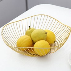 natureahn 不鏽鋼水果籃, 金色