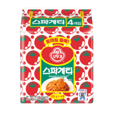 오뚜기 스파게티, 150g, 4개
