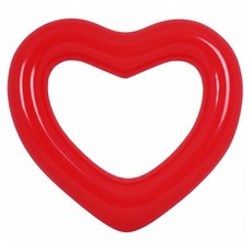 Sunny Water 大型愛心游泳圈 120cm, 1個, 紅色