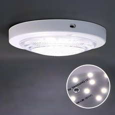 LED圓形玄關樓梯走廊陽台15W乾式感應燈, 1個, 白光