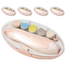 紅豆新生兒指甲修剪器, 粉色, 5個