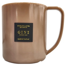 GINII 基尼 食品級質感簡約漱口杯 400ml, 香頌粉, 1個