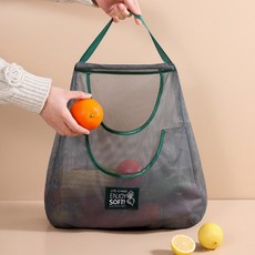 For You Living 多用途洋蔥馬鈴薯蔬菜雙層口袋收納網袋, 混合顏色, 2個