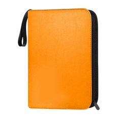 스마트피커 포켓몬 카드 케이스 보관함 앨범, 오렌지, 50매, 1개