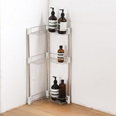 cham 3層轉角置物架 寬間距款, 單色, 1組