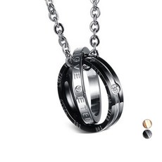 PEONIST 鋼環吊墜情侶項鍊