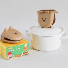 Dailylike My Buddy矽膠廚房手套 2入, 1個, 東古