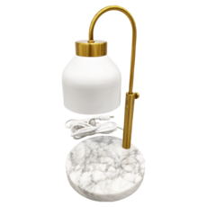 IMOGEN WAX 古銅金白大理石升降香氛蠟燭暖燈, 古銅金白