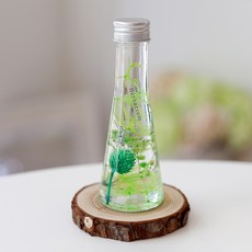 Gakkojiyo壓花三角瓶, 綠色