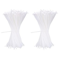 TyrannoTie 束線帶 550mm 100入, 2套, 白色