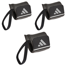 Adidas 可調式護腕, 黑色, 3個