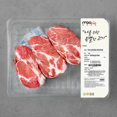 모아미트 미국산 옥수수먹인 암퇘지 통목심 에어프라이용 (냉장), 1kg, 1개