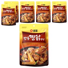 샘표 안동찜닭 양념, 210g, 6개
