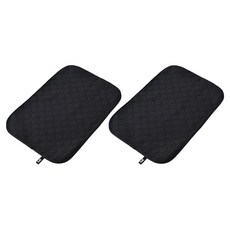 카르노코리아 반려견 빨아쓰는 배변매트 블랙, 2개