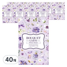 부케가르니 퍼퓸드 샤쉐 본품, 2.3g, 40개, 화이트머스크