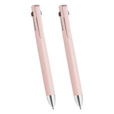 ZEBRA bLen 4+S 多功能筆 0.7mm, 貝殼粉, 2個