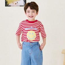 베베쥬 아동용 원더플 스마일 반팔티