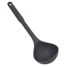 OXO 全矽膠長柄湯杓, 耐熱270度C, 適用於各種鍋具, 32.5 x 9 x 7.5cm, OX0102001A, 1個
