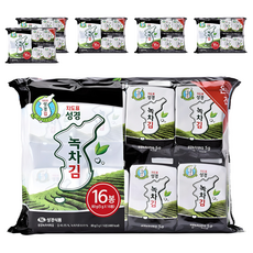 지도표성경 지도표 녹차식탁김, 5g, 96개