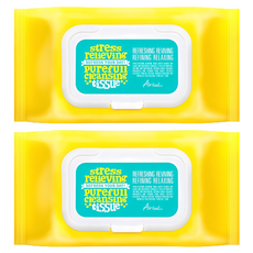 아리얼 스트레스 릴리빙 퓨어풀 클렌징 티슈, 80매입, 2개