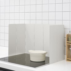 dotd 8摺式瓦斯爐擋板 灰色 + 收納袋組合, 1套