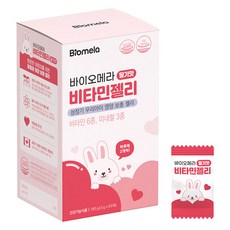 Biomela 維他命果凍 草莓口味 180g, 1個, 60錠