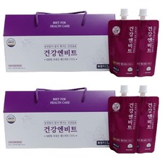 연두엔케어 건강엔비트 레드비트즙, 80ml, 60개