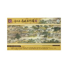 HUNDRED PICTURES 百耘圖 清院本 清明上河圖 1008片 拼圖 340x1000mm, HPN01008-010, 1盒