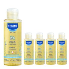 무스텔라 베이비 오일, 100ml, 5개