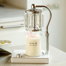 Candle Department Store Elsa融蠟燈 + 設計款大豆蠟燭 300g 套組, 銀色(融蠟燈), BAIES