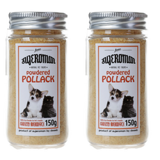 SUJEROMAN 반려동물 영양파우더 간식, 황태, 150g, 2개