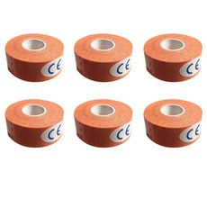 뽀마 스포츠테이프 2.5cm*5m 오렌지, 1개입, 6개